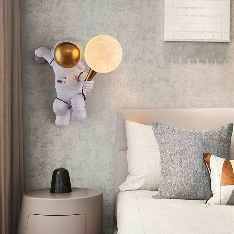 Lampe de Chevet Murale LED Astronaute - Lampes de chevets