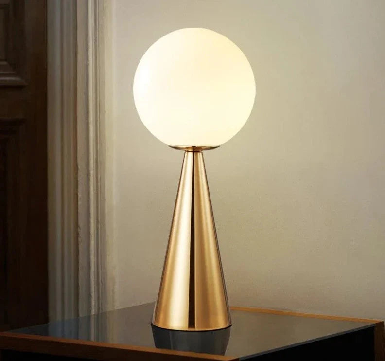 Lampe de Chevet Dorée Moderne