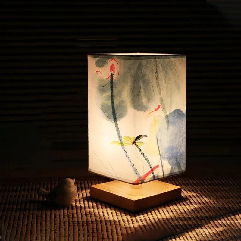 Lampe de chevet Japonaise Scandinave