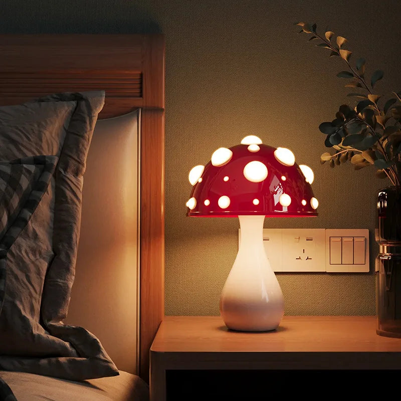 Lampe de chevet Design Champignon