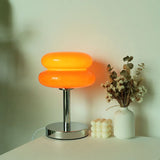 Lampe de chevet en verre macaron - Lampes de chevets