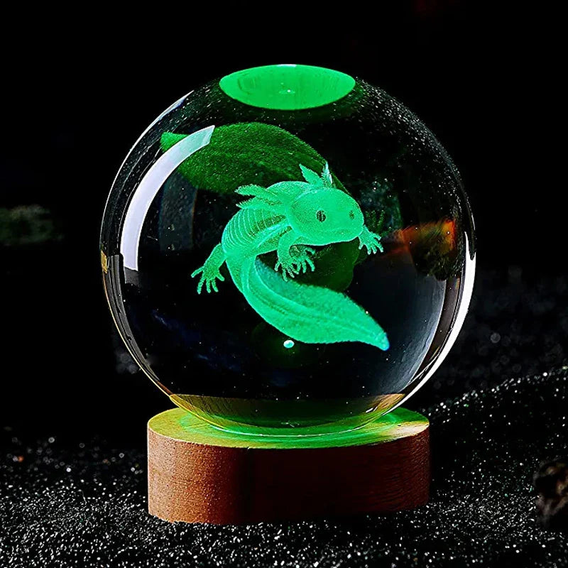 Lampe de chevet Sphère Axolotl - Lampes de chevets