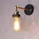 Lampe de chevet Murale Vintage en Verre